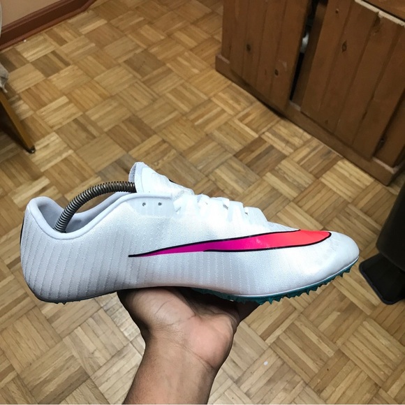 Nike Zoom JA Fly 3 Men's Track Shoes 'White Ombre' Size 12.5 (Missing Spikes) - Picture 2 of 11